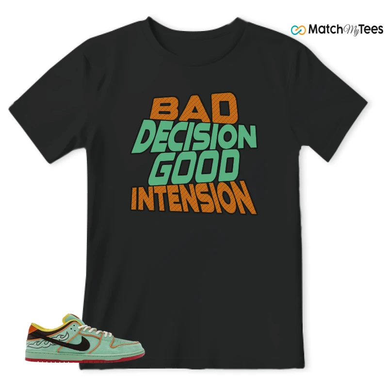 NIKE SB DUNK LOW TOURMALINE SNEAKER Matching Tees t-shirt