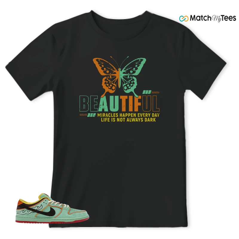 NIKE SB DUNK LOW TOURMALINE SNEAKER Matching Tees t-shirt