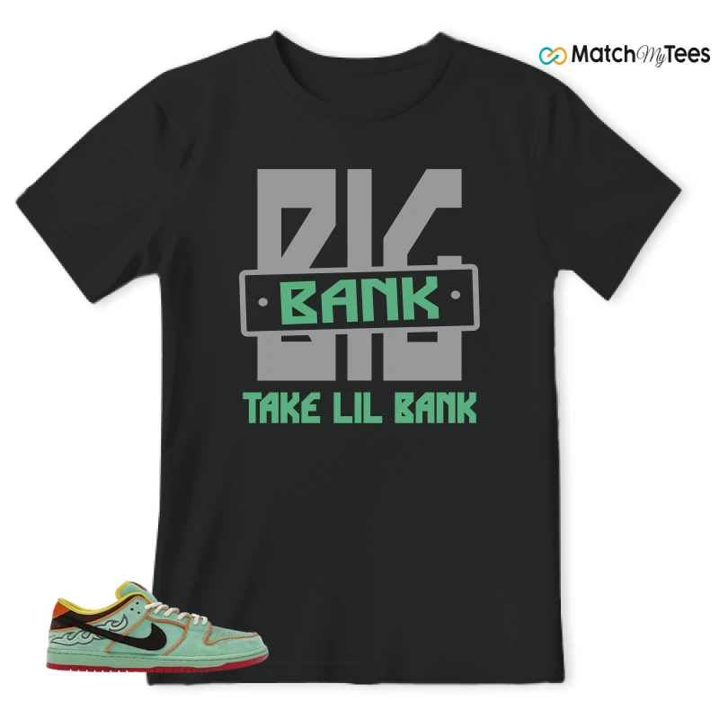 NIKE SB DUNK LOW TOURMALINE SNEAKER Matching Tees t-shirt