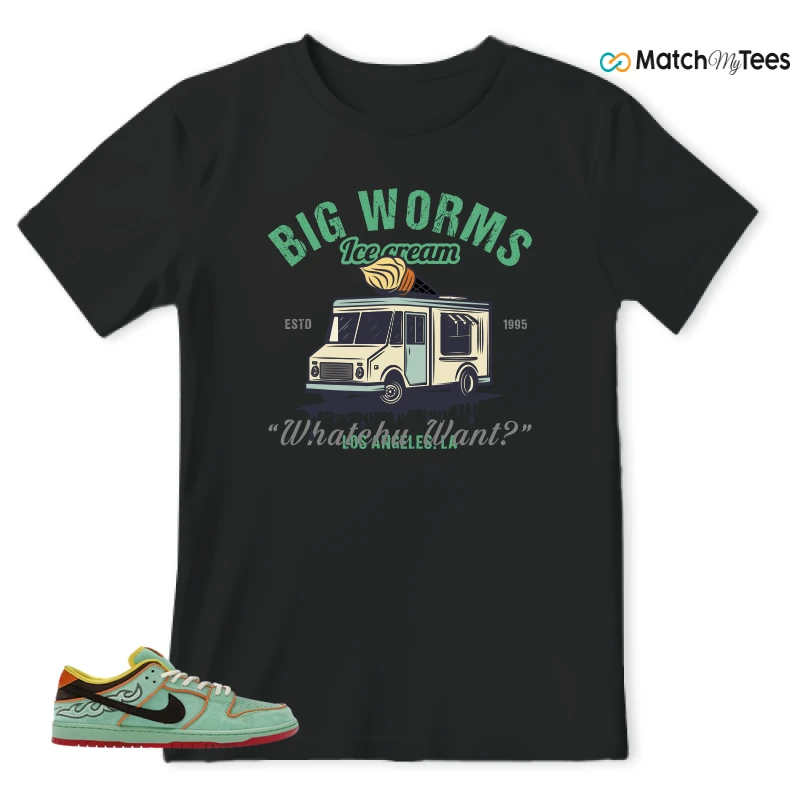 NIKE SB DUNK LOW TOURMALINE SNEAKER Matching Tees t-shirt