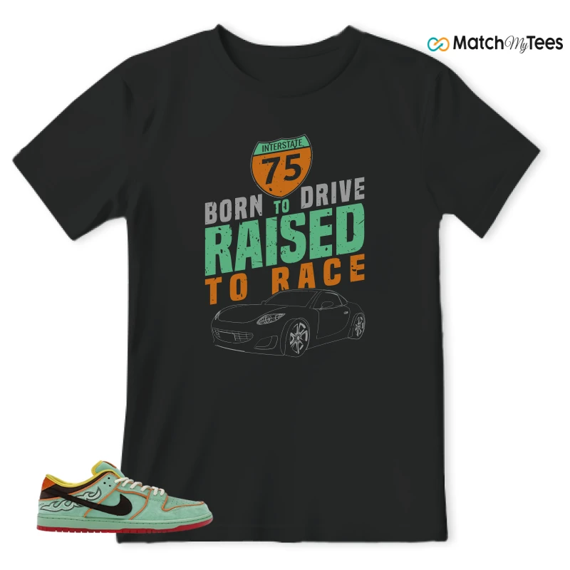 NIKE SB DUNK LOW TOURMALINE SNEAKER Matching Tees t-shirt