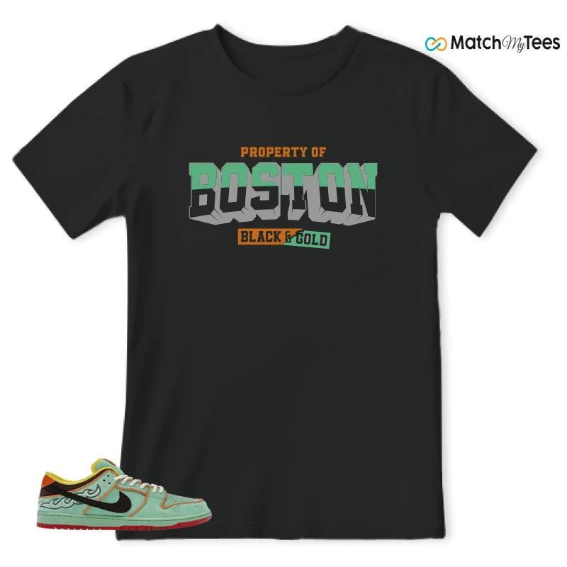 NIKE SB DUNK LOW TOURMALINE SNEAKER Matching Tees t-shirt