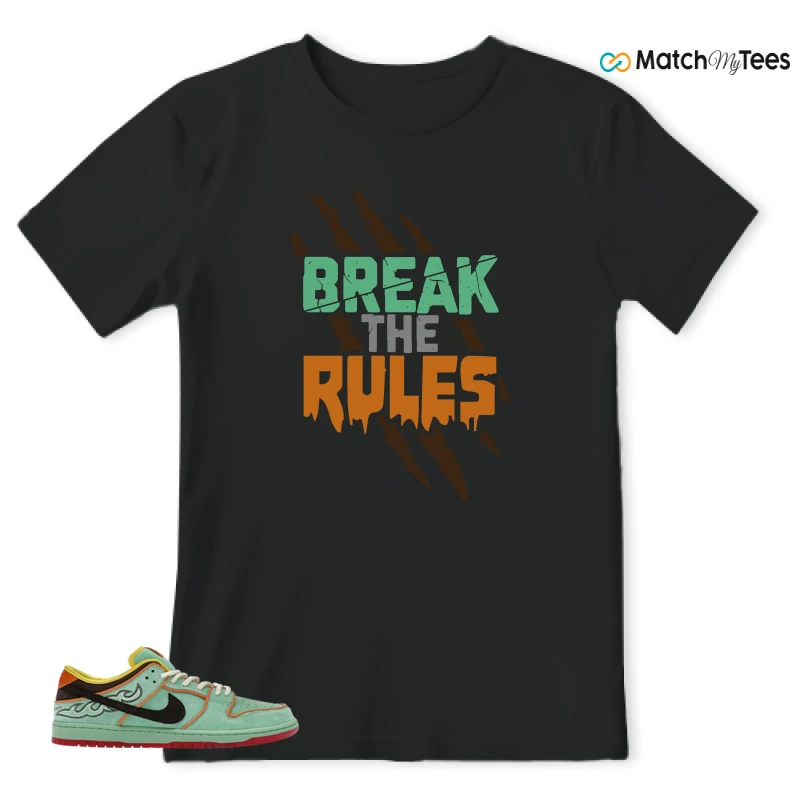 NIKE SB DUNK LOW TOURMALINE SNEAKER Matching Tees t-shirt