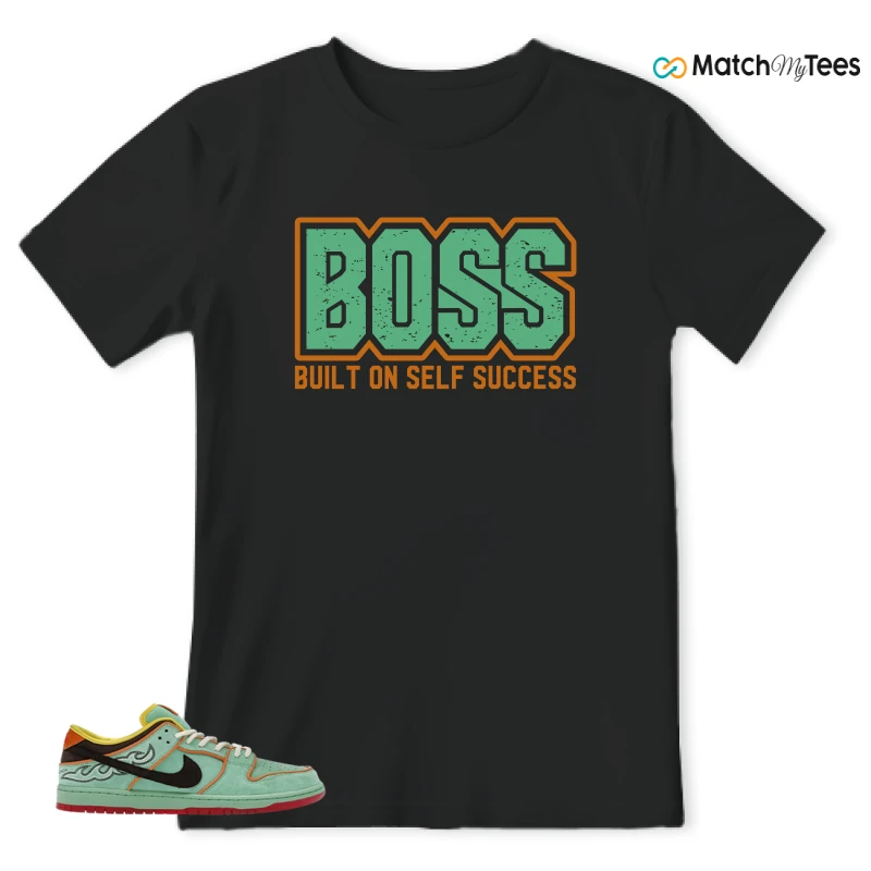 NIKE SB DUNK LOW TOURMALINE SNEAKER Matching Tees t-shirt