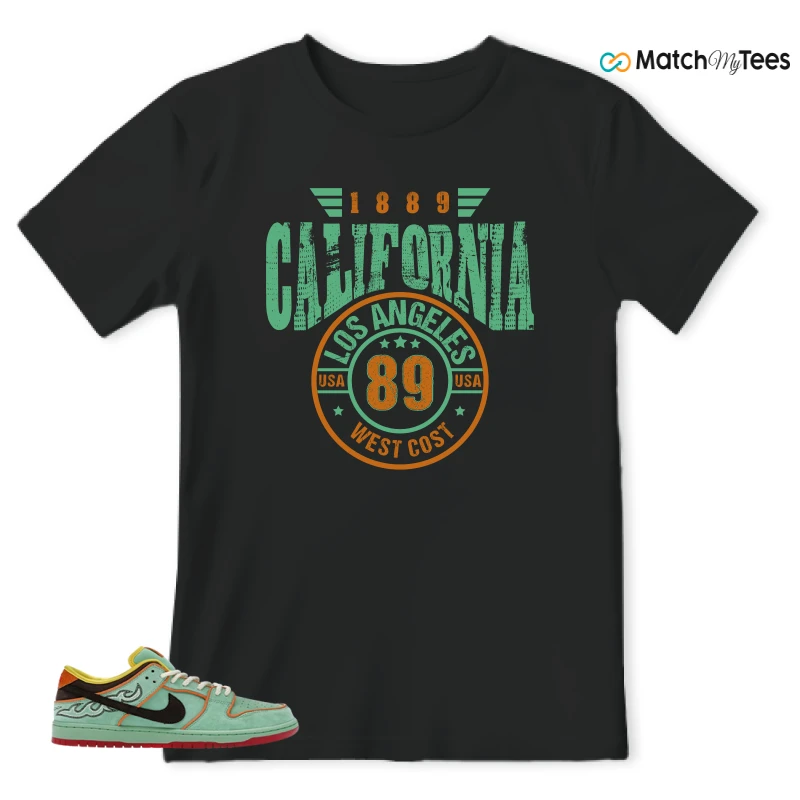 NIKE SB DUNK LOW TOURMALINE SNEAKER Matching Tees t-shirt