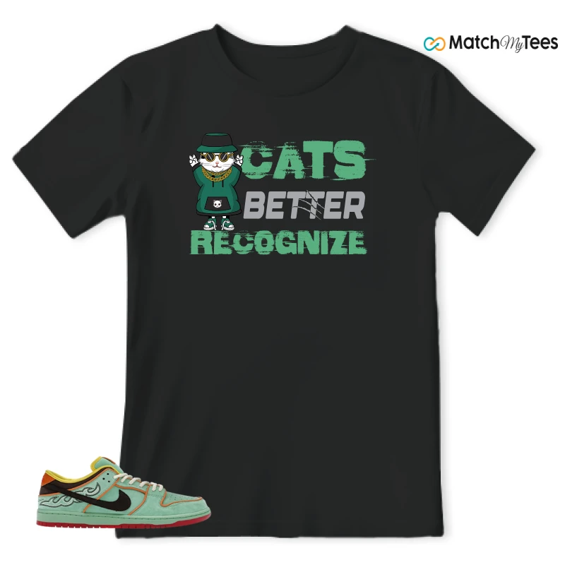 NIKE SB DUNK LOW TOURMALINE SNEAKER Matching Tees t-shirt