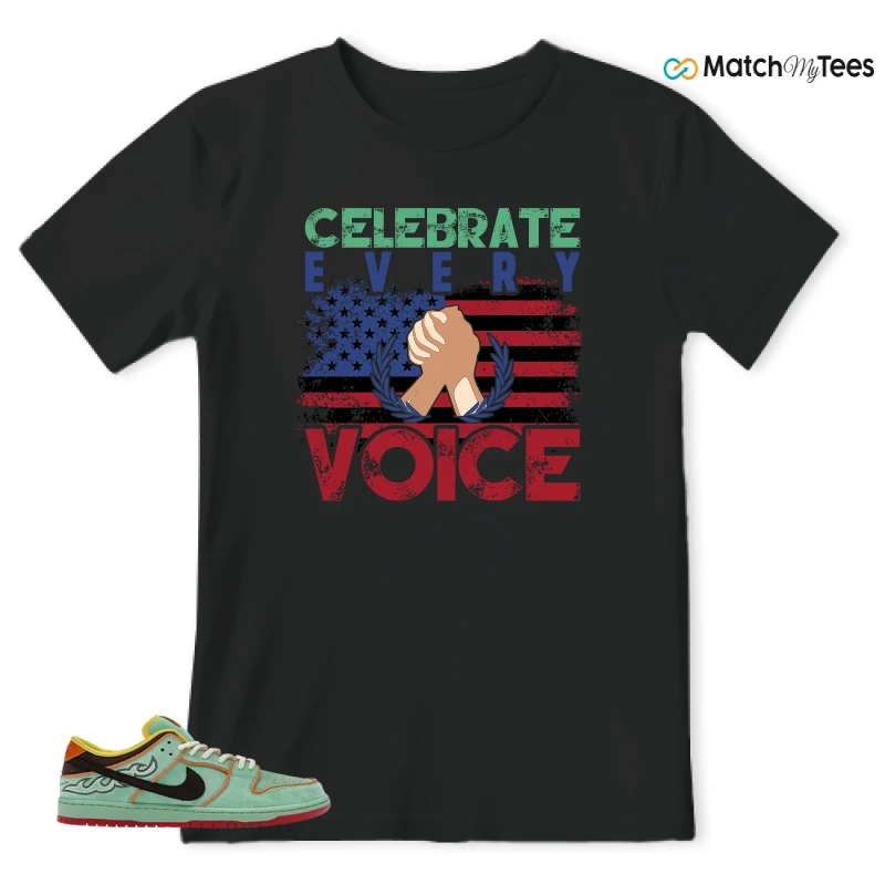 NIKE SB DUNK LOW TOURMALINE SNEAKER Matching Tees t-shirt