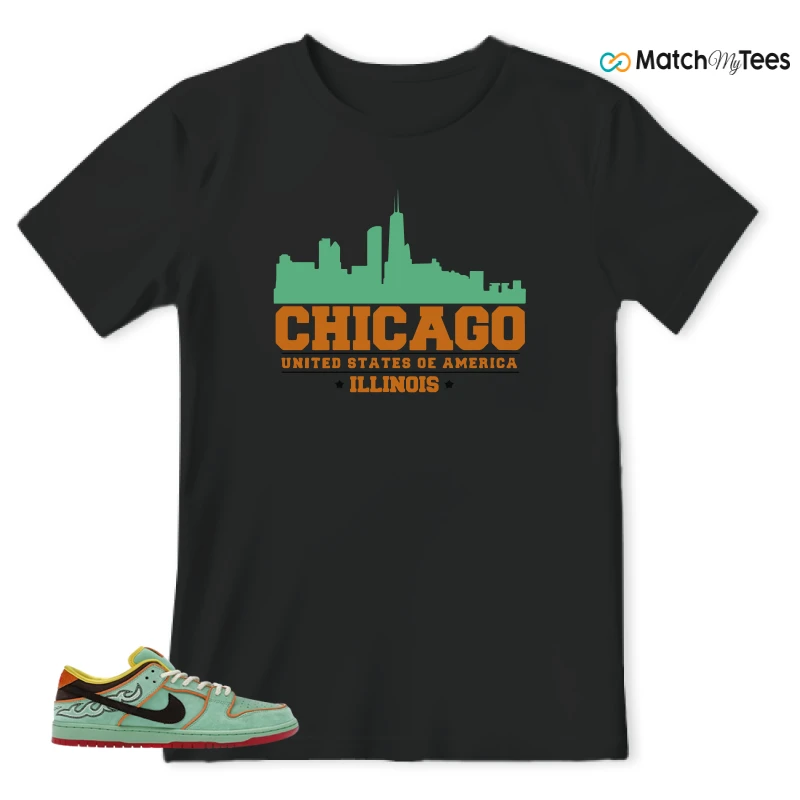 NIKE SB DUNK LOW TOURMALINE SNEAKER Matching Tees t-shirt