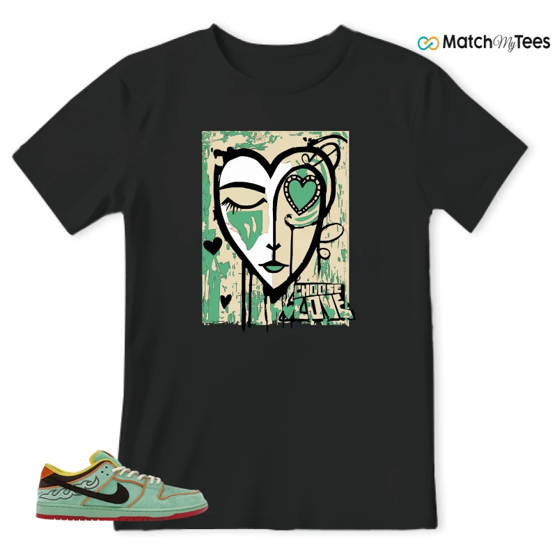NIKE SB DUNK LOW TOURMALINE SNEAKER Matching Tees t-shirt