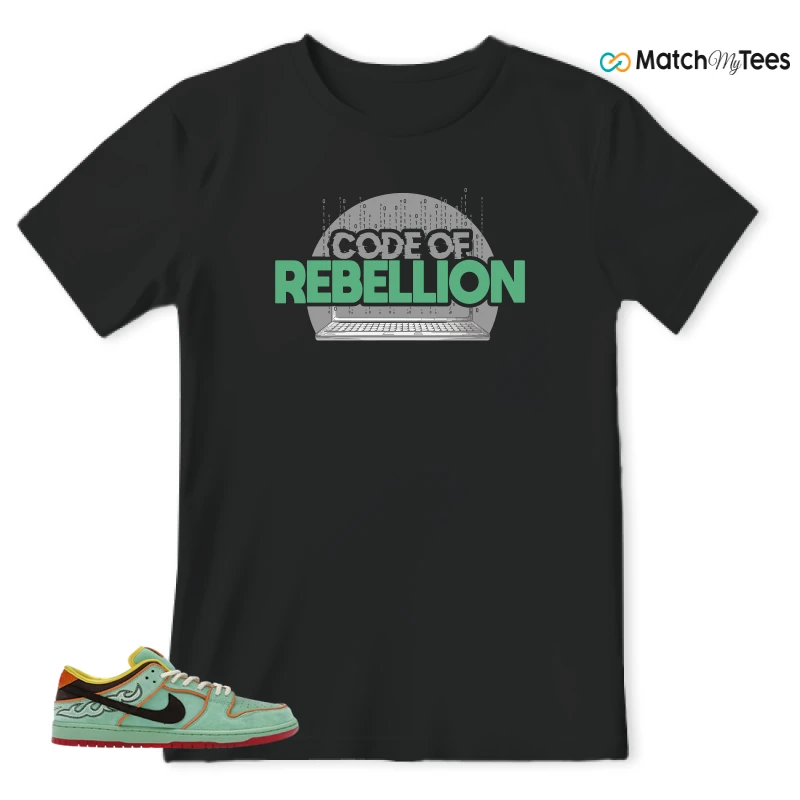 NIKE SB DUNK LOW TOURMALINE SNEAKER Matching Tees t-shirt