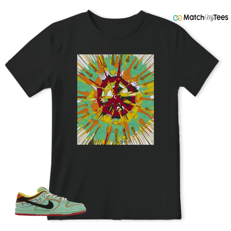 NIKE SB DUNK LOW TOURMALINE SNEAKER Matching Tees t-shirt