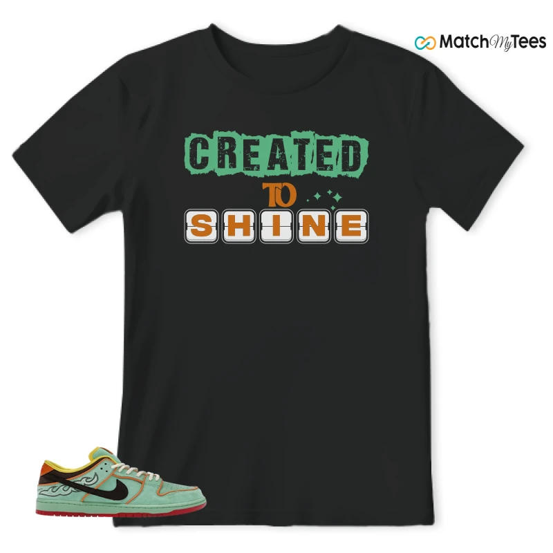 NIKE SB DUNK LOW TOURMALINE SNEAKER Matching Tees t-shirt
