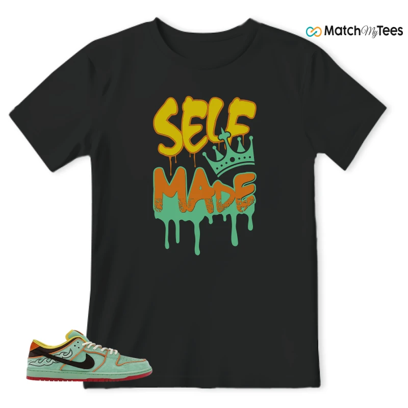 NIKE SB DUNK LOW TOURMALINE SNEAKER Matching Tees t-shirt
