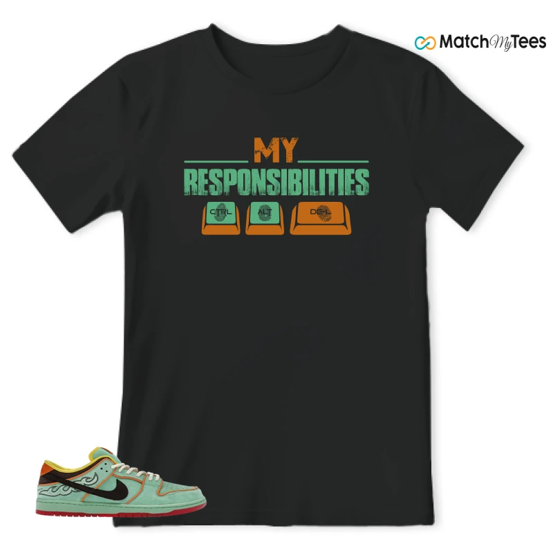NIKE SB DUNK LOW TOURMALINE SNEAKER Matching Tees t-shirt