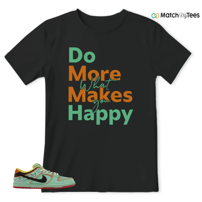 NIKE SB DUNK LOW TOURMALINE SNEAKER Matching Tees t-shirt