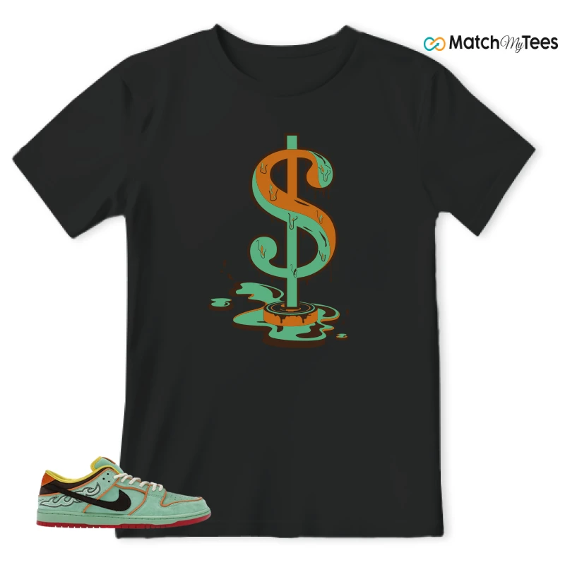 NIKE SB DUNK LOW TOURMALINE SNEAKER Matching Tees t-shirt