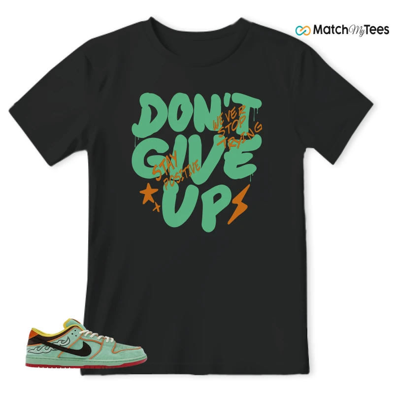 NIKE SB DUNK LOW TOURMALINE SNEAKER Matching Tees t-shirt