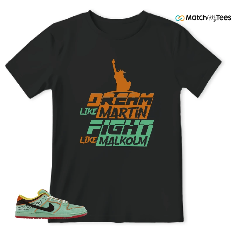 NIKE SB DUNK LOW TOURMALINE SNEAKER Matching Tees t-shirt