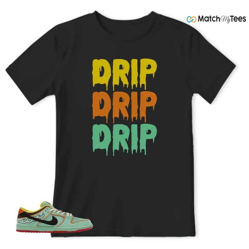 NIKE SB DUNK LOW TOURMALINE SNEAKER Matching Tees t-shirt
