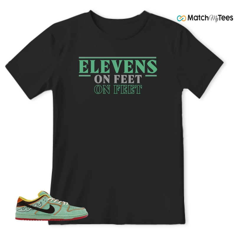 NIKE SB DUNK LOW TOURMALINE SNEAKER Matching Tees t-shirt
