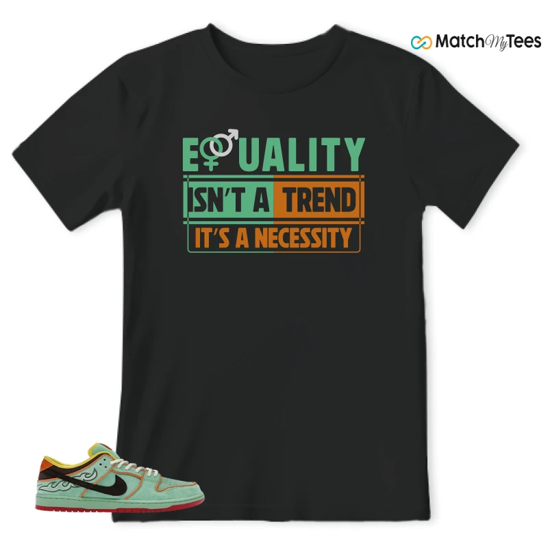 NIKE SB DUNK LOW TOURMALINE SNEAKER Matching Tees t-shirt