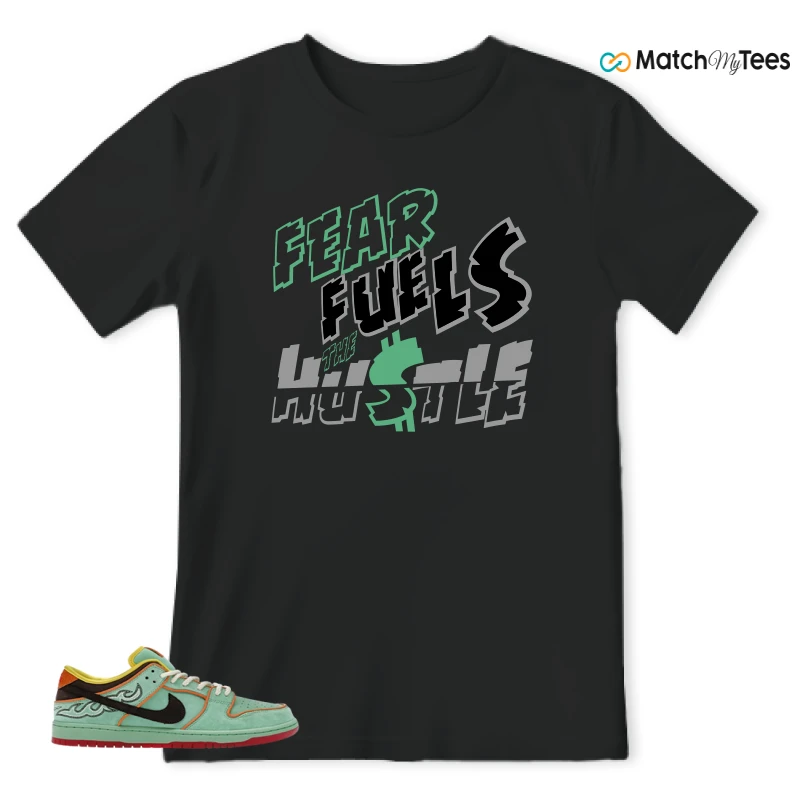 NIKE SB DUNK LOW TOURMALINE SNEAKER Matching Tees t-shirt