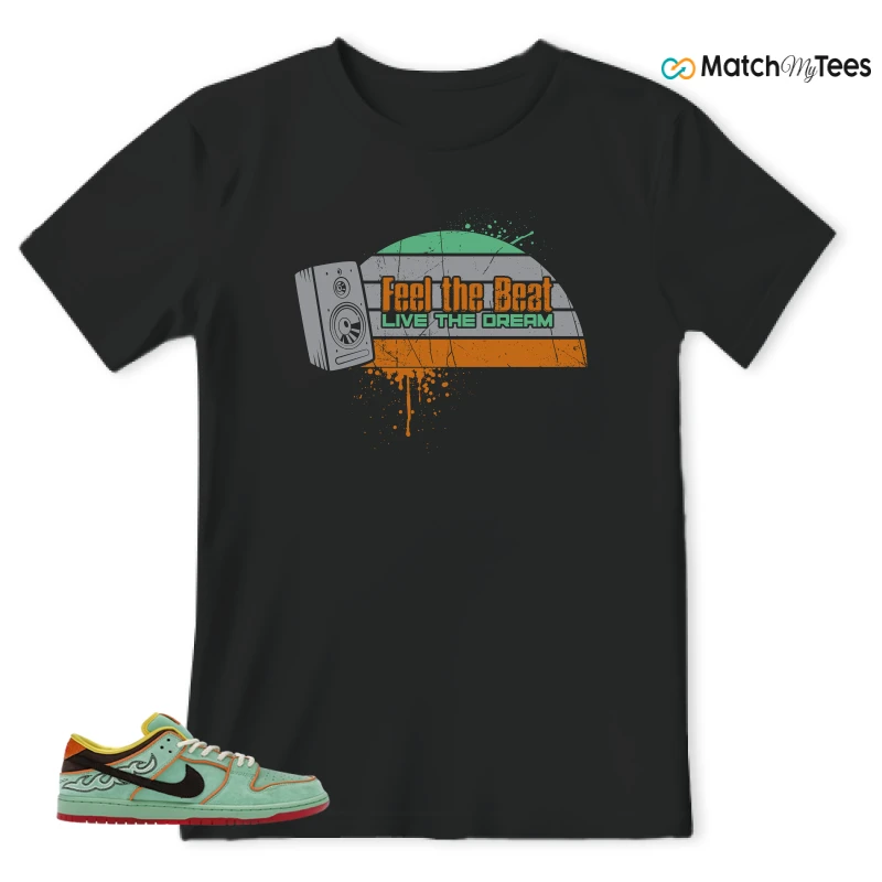 NIKE SB DUNK LOW TOURMALINE SNEAKER Matching Tees t-shirt