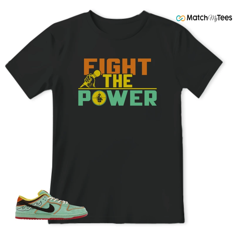 NIKE SB DUNK LOW TOURMALINE SNEAKER Matching Tees t-shirt
