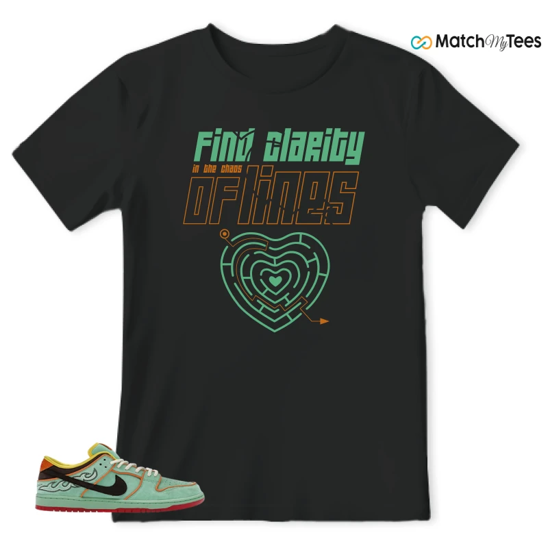 NIKE SB DUNK LOW TOURMALINE SNEAKER Matching Tees t-shirt