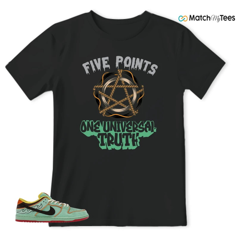 NIKE SB DUNK LOW TOURMALINE SNEAKER Matching Tees t-shirt