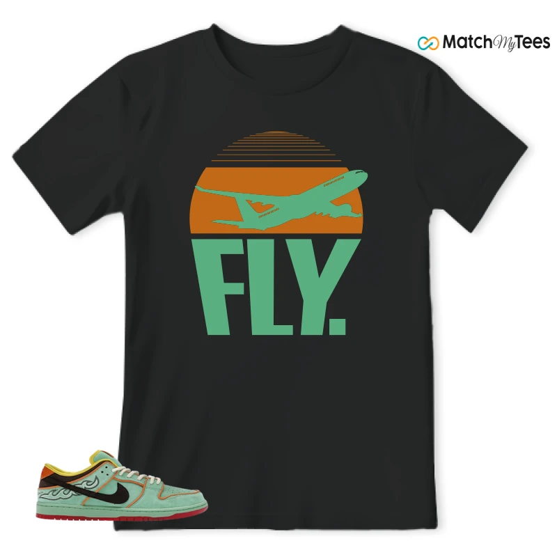 NIKE SB DUNK LOW TOURMALINE SNEAKER Matching Tees t-shirt
