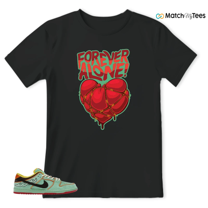 NIKE SB DUNK LOW TOURMALINE SNEAKER Matching Tees t-shirt
