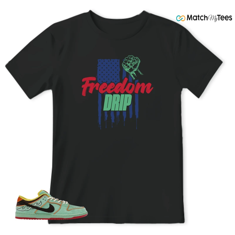 NIKE SB DUNK LOW TOURMALINE SNEAKER Matching Tees t-shirt
