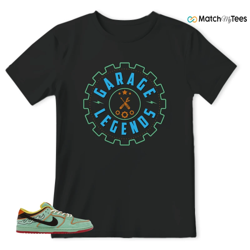 NIKE SB DUNK LOW TOURMALINE SNEAKER Matching Tees t-shirt