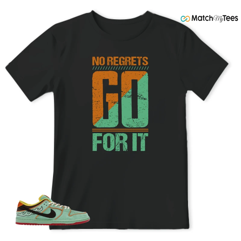 NIKE SB DUNK LOW TOURMALINE SNEAKER Matching Tees t-shirt