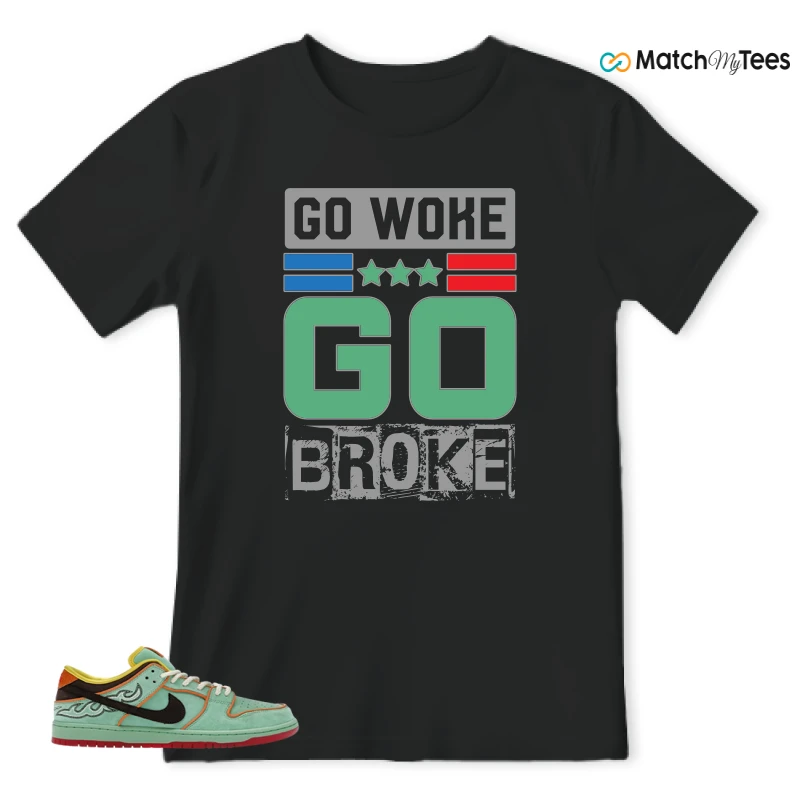 NIKE SB DUNK LOW TOURMALINE SNEAKER Matching Tees t-shirt