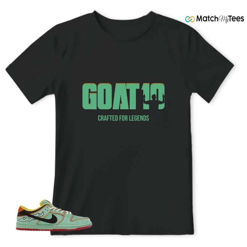 NIKE SB DUNK LOW TOURMALINE SNEAKER Matching Tees t-shirt