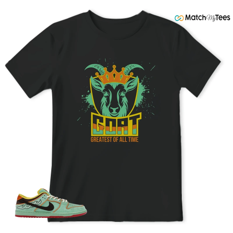 NIKE SB DUNK LOW TOURMALINE SNEAKER Matching Tees t-shirt