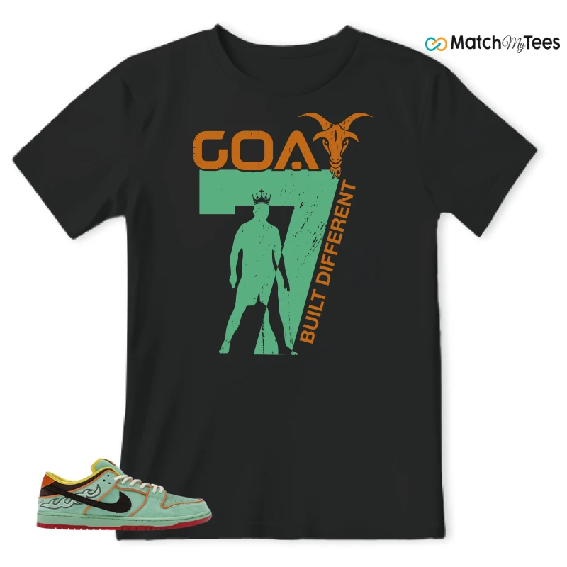 NIKE SB DUNK LOW TOURMALINE SNEAKER Matching Tees t-shirt
