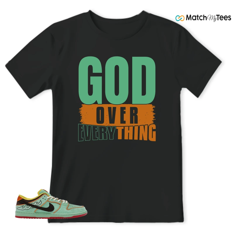 NIKE SB DUNK LOW TOURMALINE SNEAKER Matching Tees t-shirt