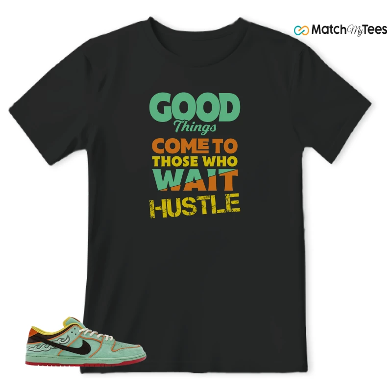 NIKE SB DUNK LOW TOURMALINE SNEAKER Matching Tees t-shirt