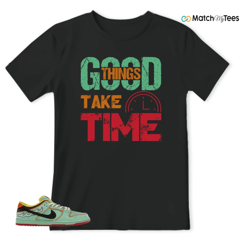 NIKE SB DUNK LOW TOURMALINE SNEAKER Matching Tees t-shirt