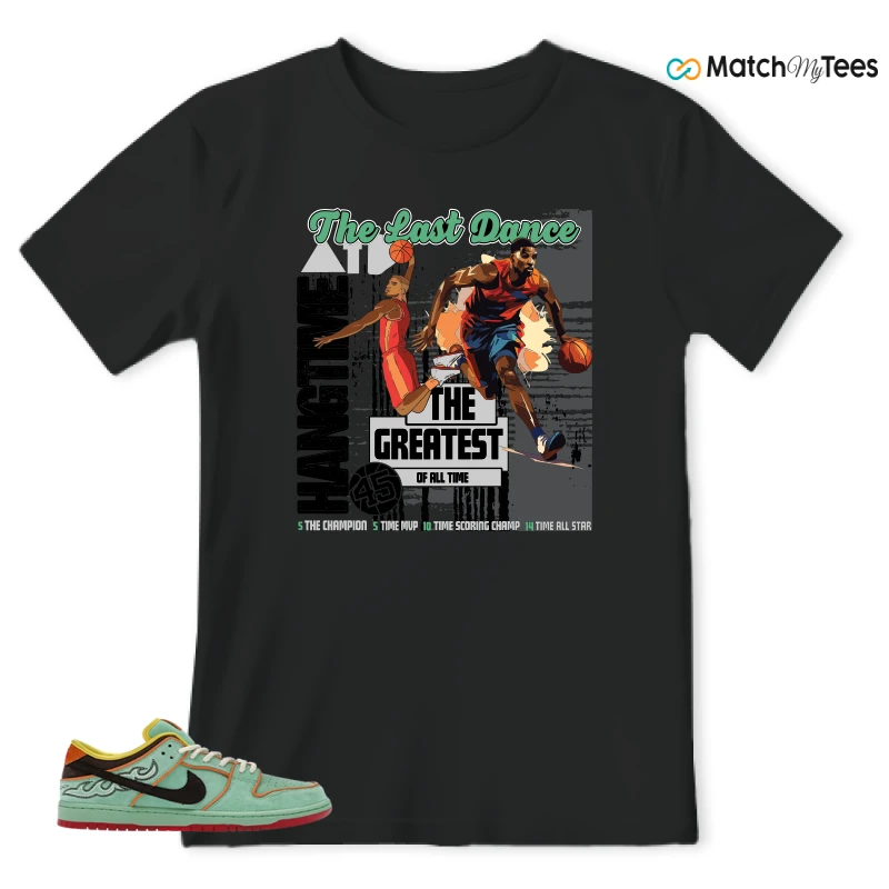 NIKE SB DUNK LOW TOURMALINE SNEAKER Matching Tees t-shirt
