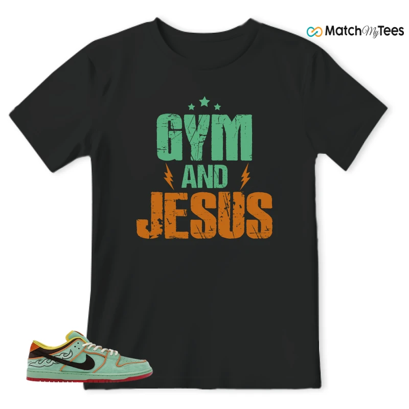 NIKE SB DUNK LOW TOURMALINE SNEAKER Matching Tees t-shirt
