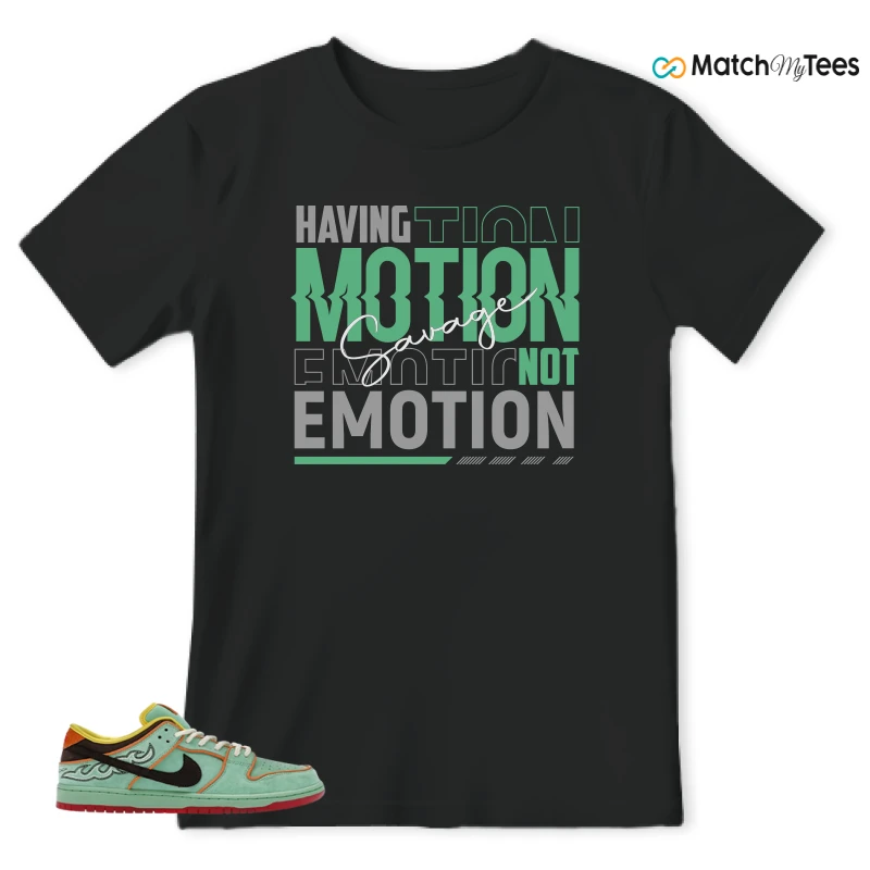 NIKE SB DUNK LOW TOURMALINE SNEAKER Matching Tees t-shirt
