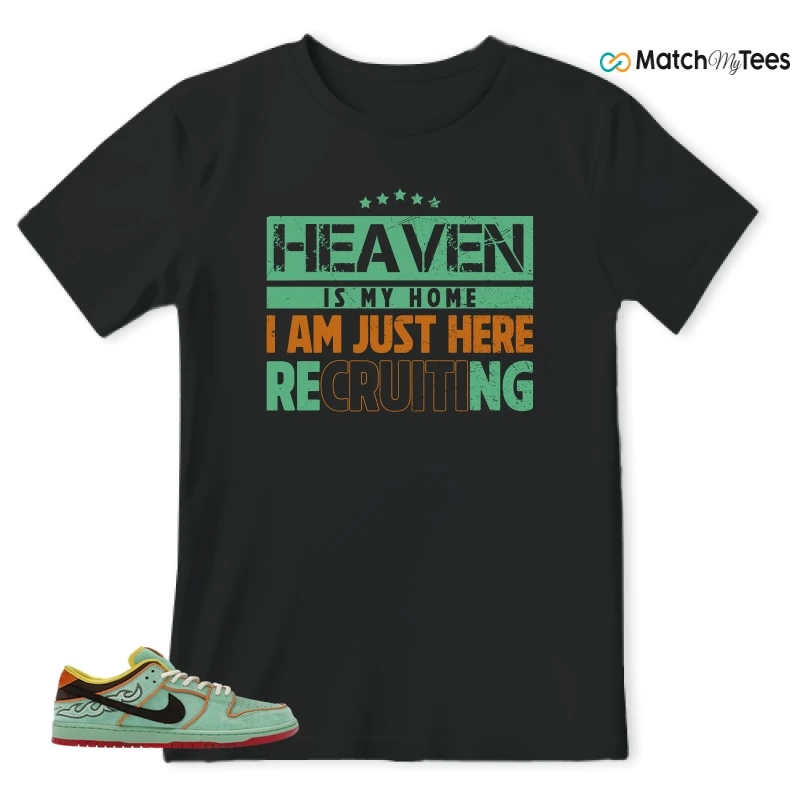NIKE SB DUNK LOW TOURMALINE SNEAKER Matching Tees t-shirt