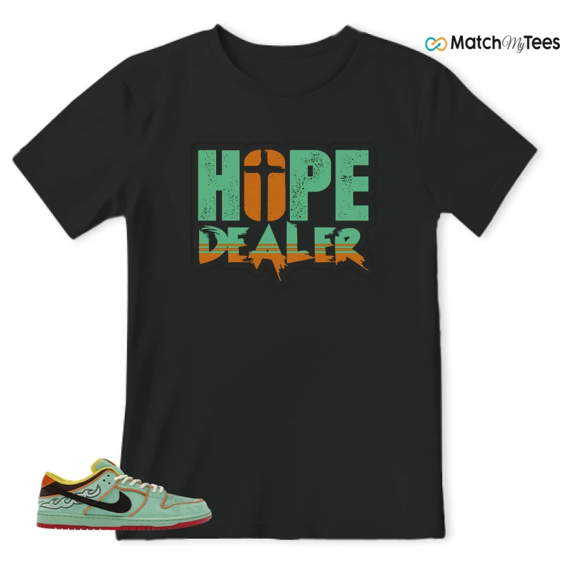 NIKE SB DUNK LOW TOURMALINE SNEAKER Matching Tees t-shirt