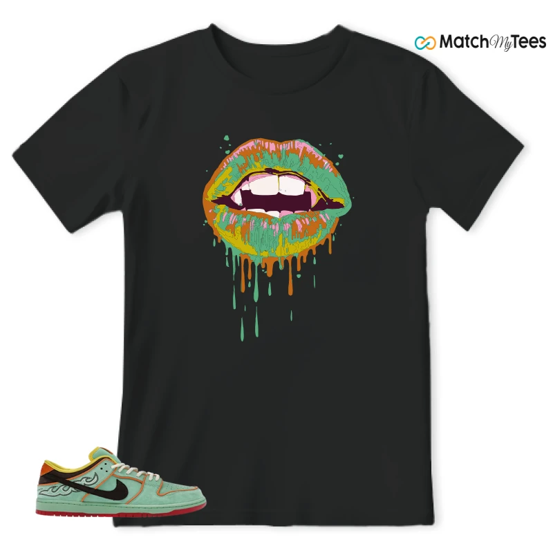 NIKE SB DUNK LOW TOURMALINE SNEAKER Matching Tees t-shirt