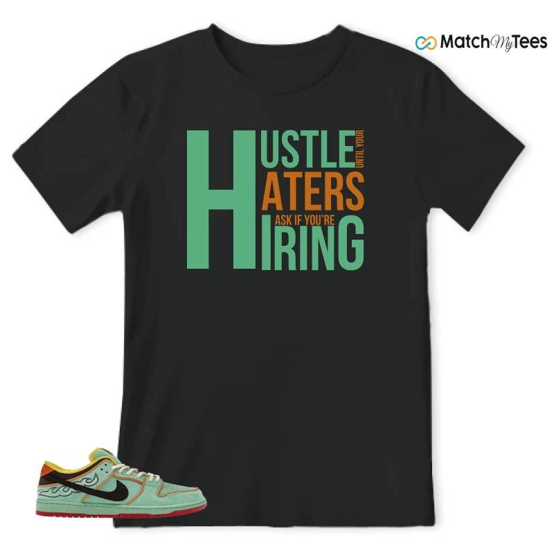 NIKE SB DUNK LOW TOURMALINE SNEAKER Matching Tees t-shirt