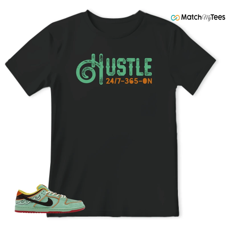 NIKE SB DUNK LOW TOURMALINE SNEAKER Matching Tees t-shirt